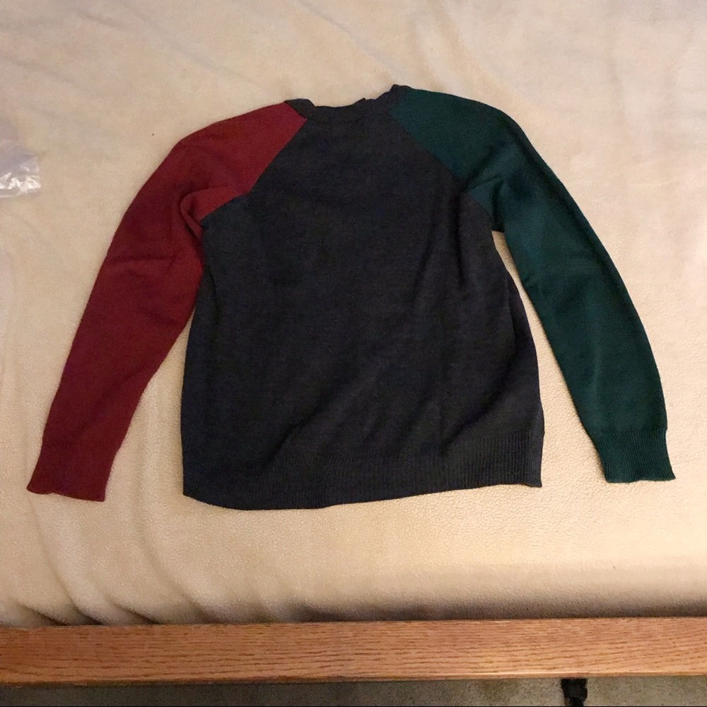 NWT Comme Des Garcons Color Block Sweater M - Picture 7 of 7